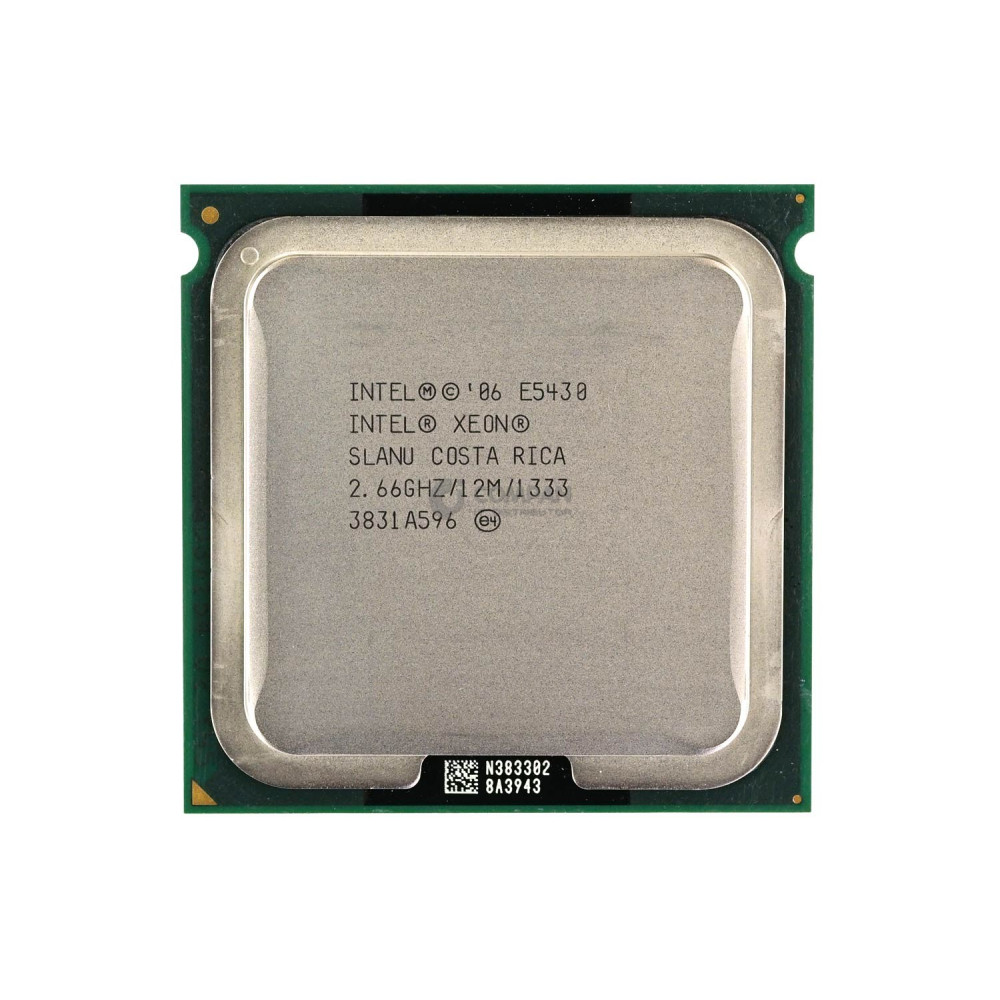 SLANU INTEL XEON E5430 2.66GHZ 4 CORE 12MB L2 CACHE 80W LGA771